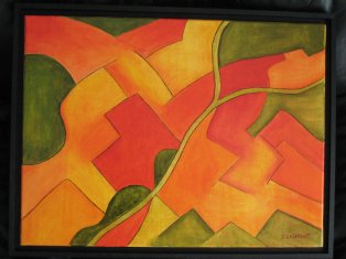 peinture de Josette Bude Laurent